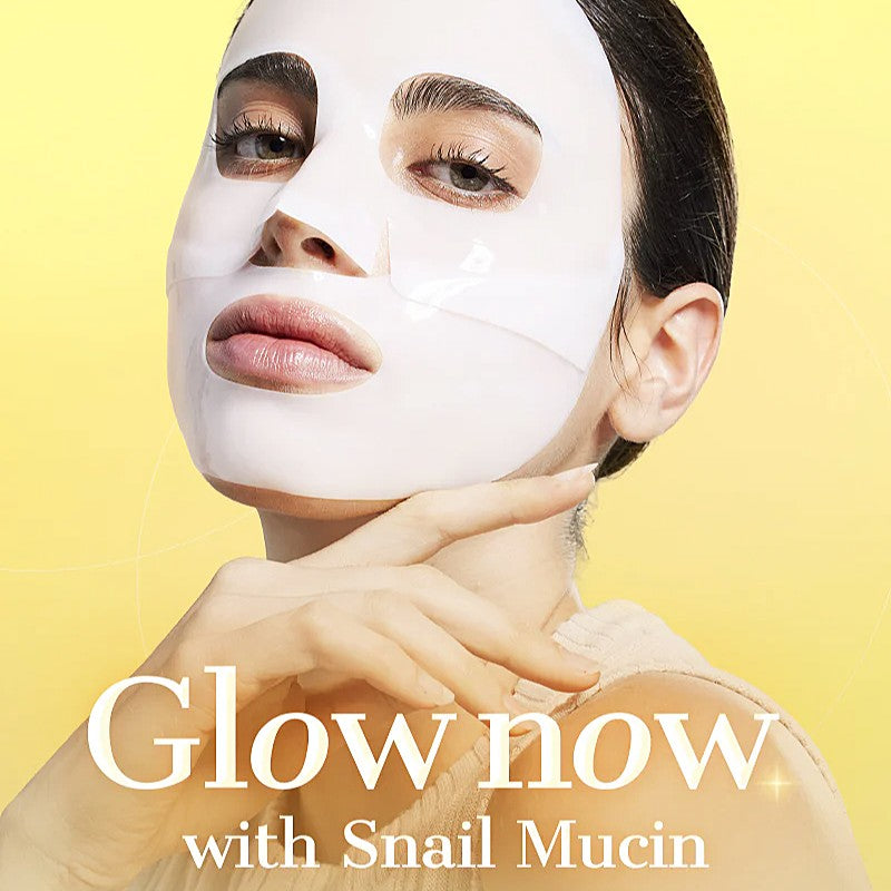 [NEW] Advanced Snail Mucin Glass Glow Hydrogel Mask (1 pc)