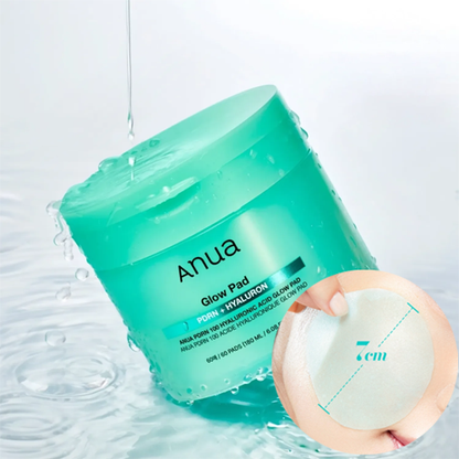 Anua PDRN 100 Hyaluronic Acid Glow Pad 180ml (60 pcs)