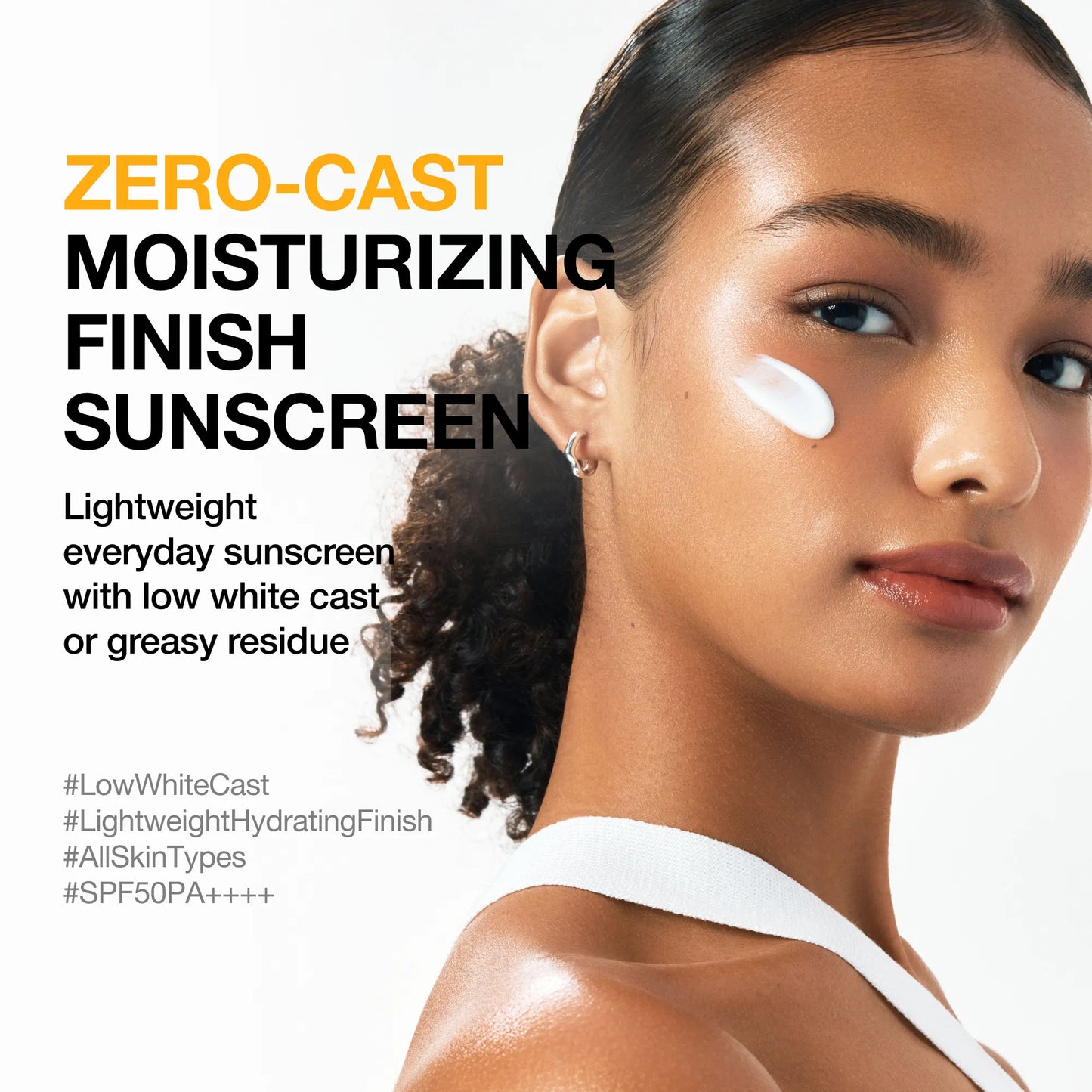 Anua Zero-cast Moisturizing Finish Sunscreen SPF50 - 50ml