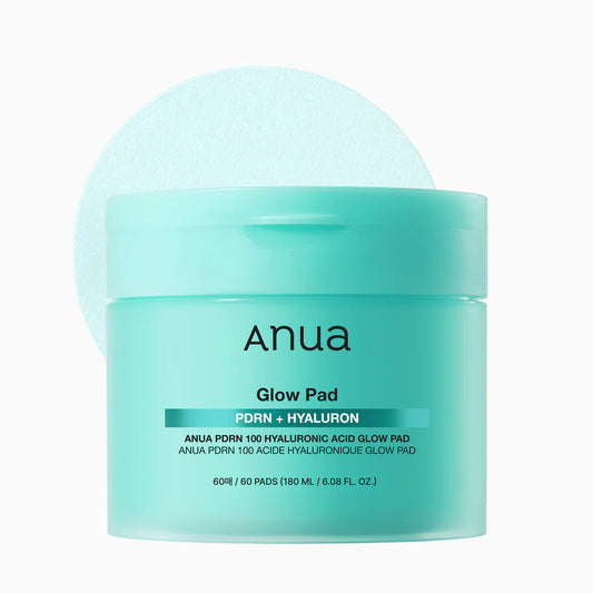 Anua PDRN 100 Hyaluronic Acid Glow Pad 180ml (60 pcs)