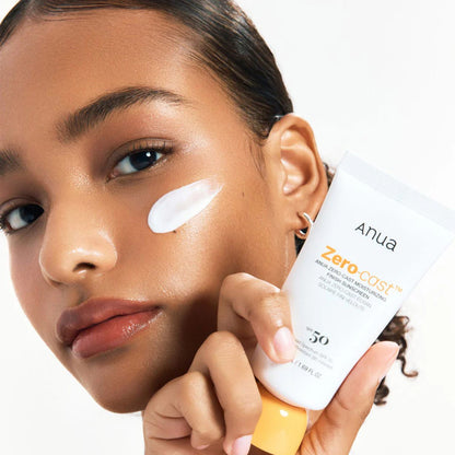 Anua Zero-cast Moisturizing Finish Sunscreen SPF50 - 50ml
