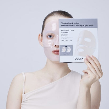 [NEW] COSRX The Alpha-Arbutin Discoloration Care Hydrogel Mask (1 pc)