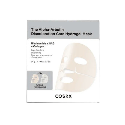 [NEW] COSRX The Alpha-Arbutin Discoloration Care Hydrogel Mask (1 pc)