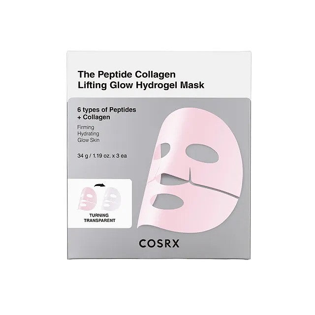 [NEW] COSRX The Peptide Collagen Lifting Glow Hydrogel Mask (1 pc)
