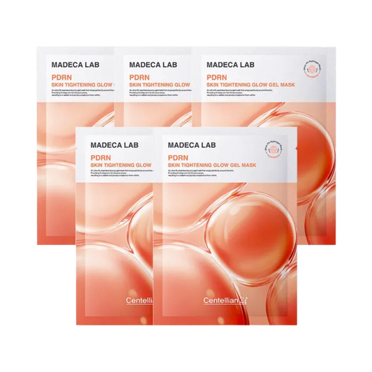 Centellian24 PDRN Skin Tightening Glow Gel Mask Box Set - 5 pcs