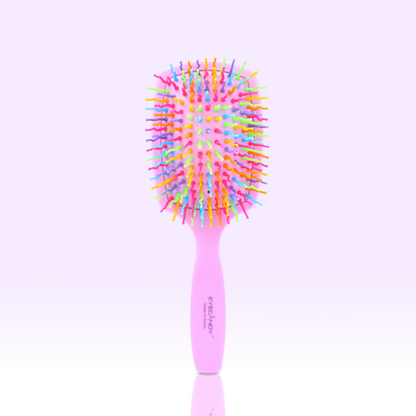 EYECANDY Rainbow Volume S Paddle Brush (Light Purple)