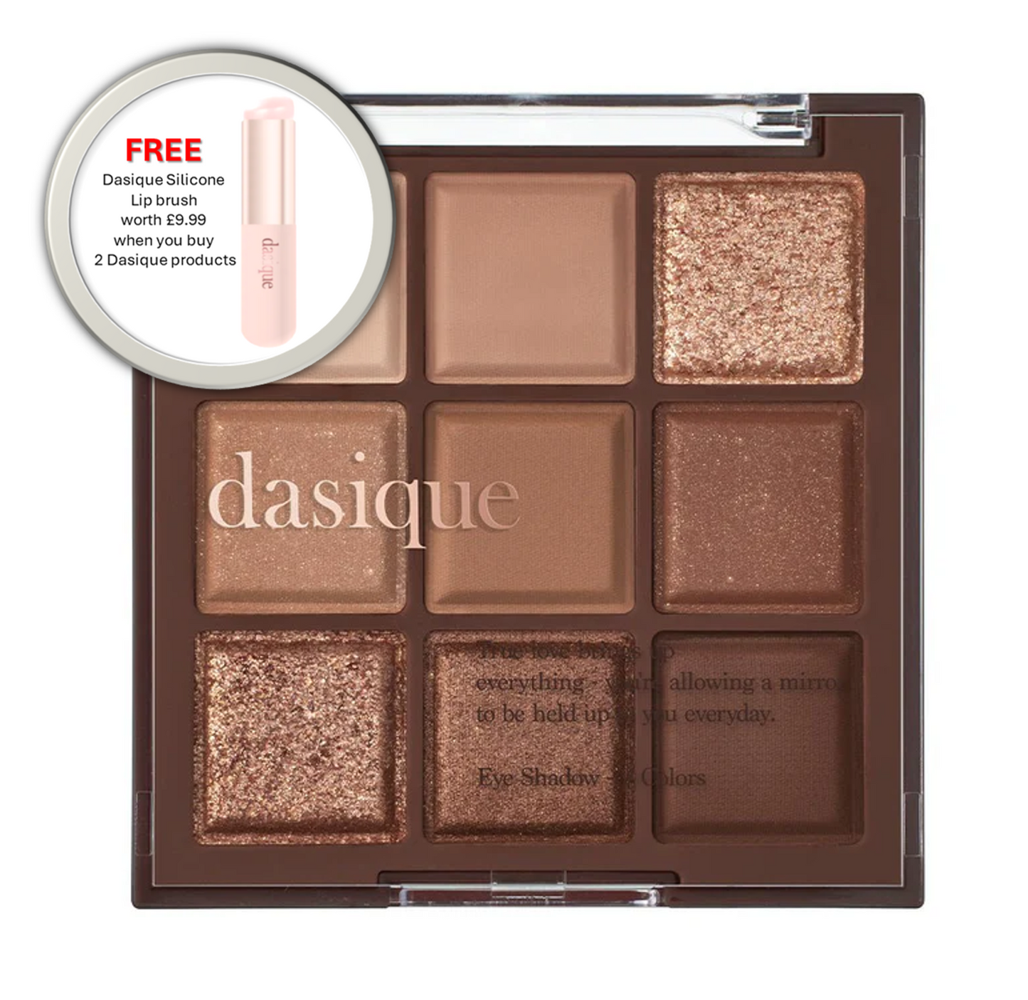 DASIQUE Eye Shadow Palette #11 Chocolate Fudge - 10.5g