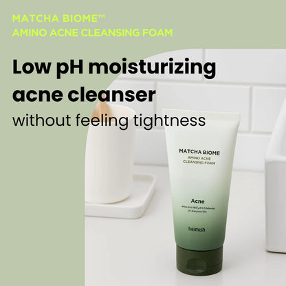 Heimish Matcha Biome Amino Acne Cleansing Foam - 150ml