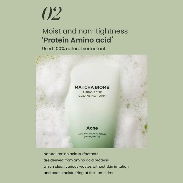 Heimish Matcha Biome Amino Acne Cleansing Foam - 150ml