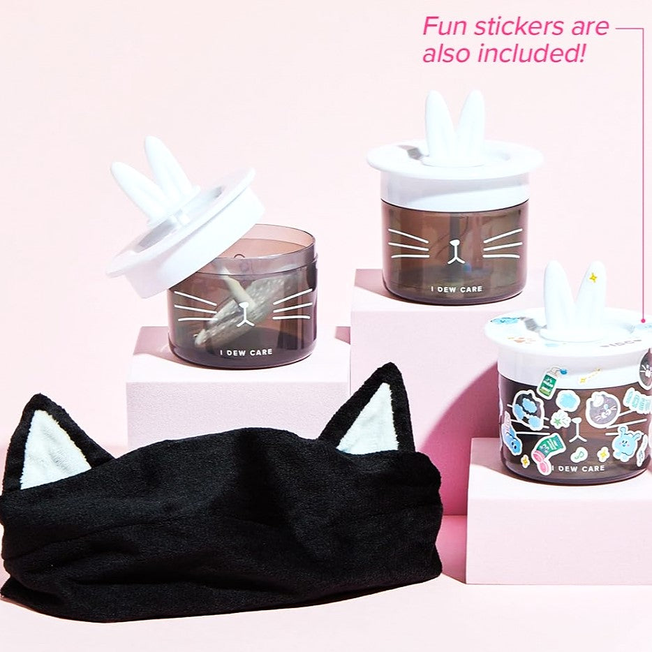 I DEW CARE MEET BUBBLE KITTY GIFT SET
