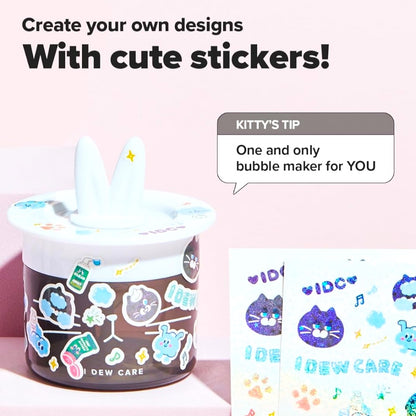 I DEW CARE MEET BUBBLE KITTY GIFT SET