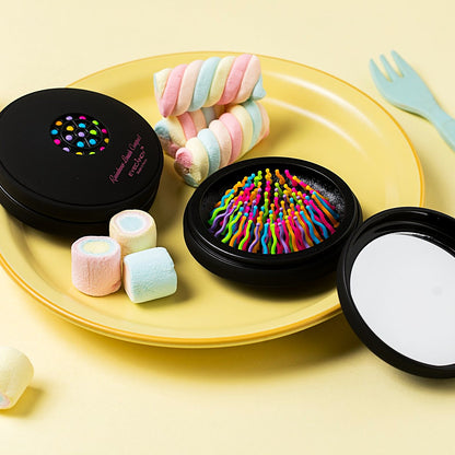 EYECANDY Rainbow Volume S Brush Compact (Black)