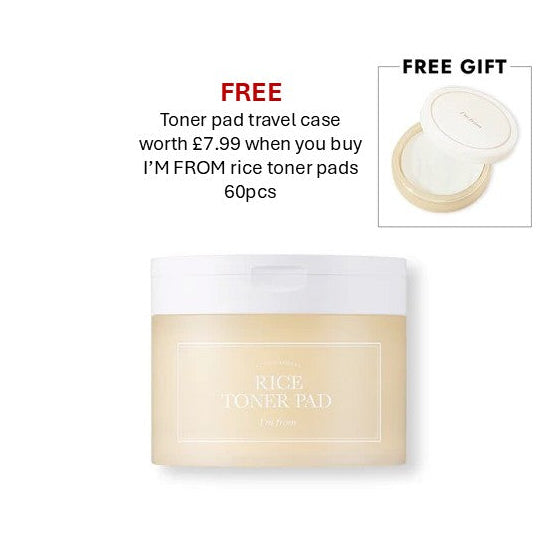 I'M FROM  Rice Toner Pad 140ml (60 pcs)