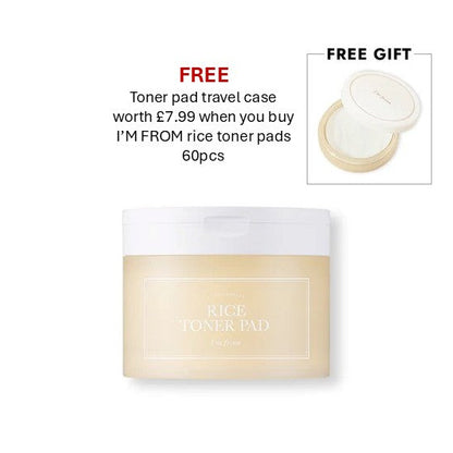 I'M FROM  Rice Toner Pad 140ml (60 pcs)