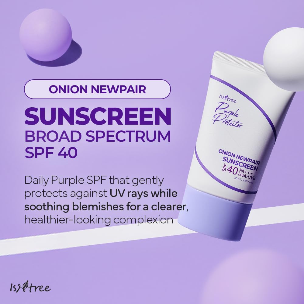 Isntree Onion Newpair Sunscreen SPF40 PA+++ UVA/UVB 50ml