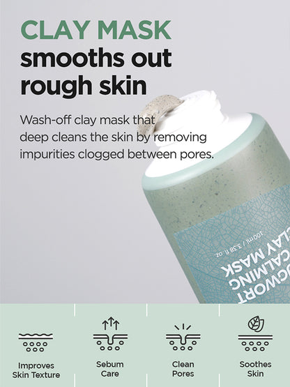 Isntree Mugwort Calming Clay Mask - 100ml