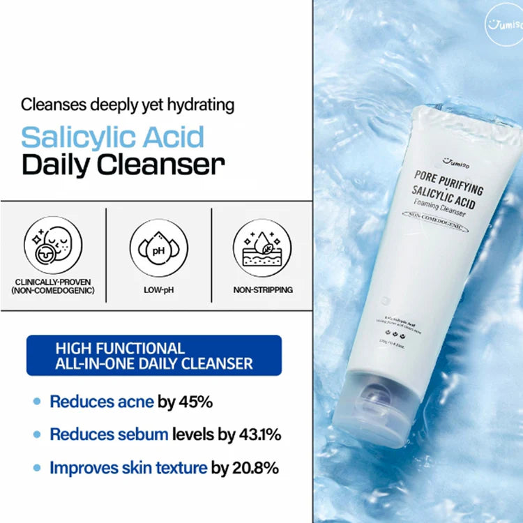 Jumiso Pore-Purifying Salicylic Acid Foaming Cleanser - 120g
