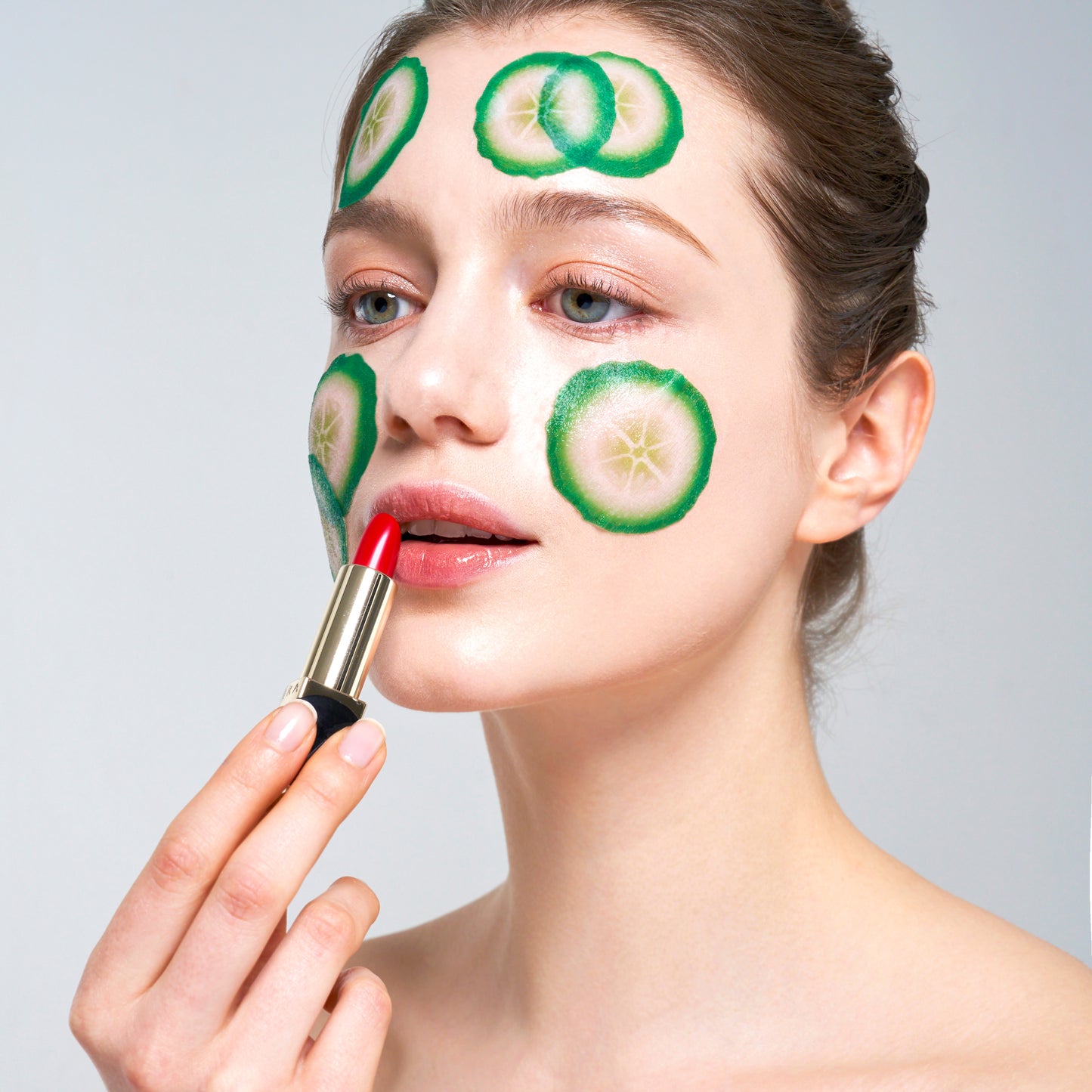 Kocostar I'm Your Mask Slice Mask Sheet - Makeup Prep Facial Mask - Cucumber Cooling (6 Patches)