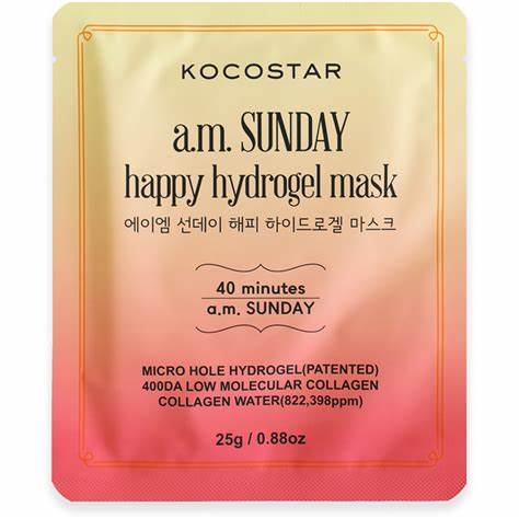 Kocostar a.m. SUNDAY Happy Hydrogel Mask