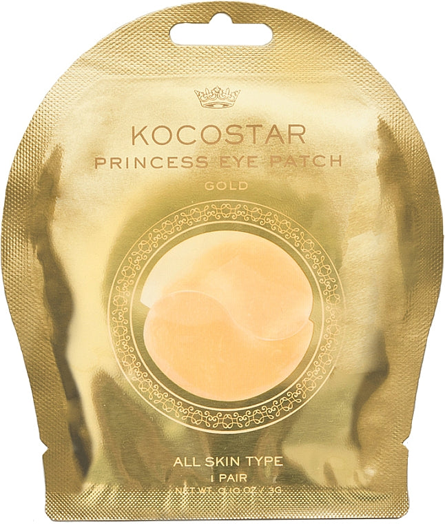 Kocostar Princess Eye Mask Patch Gold - 1 pair
