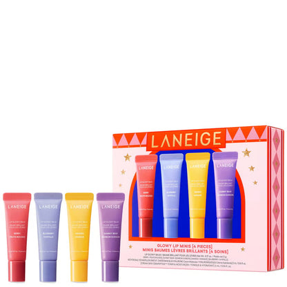 [New Limited Edition Holiday Set] Laneige Glowy Lip Minis