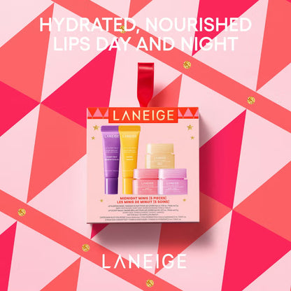 [New Limited Edition Holiday Set] Laneige Midnight Minis