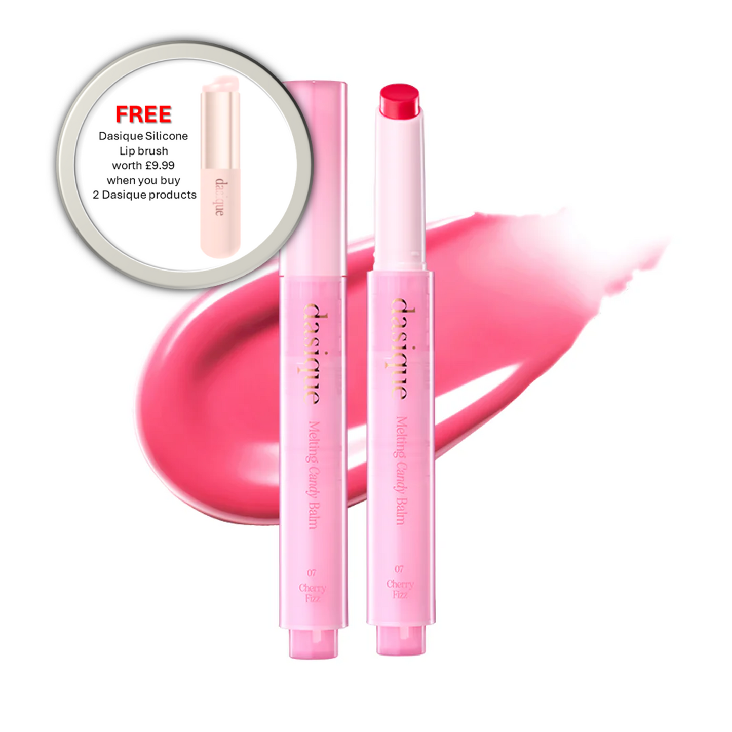 DASIQUE Melting Candy Balm #07 Cherry Fizz 1.5g