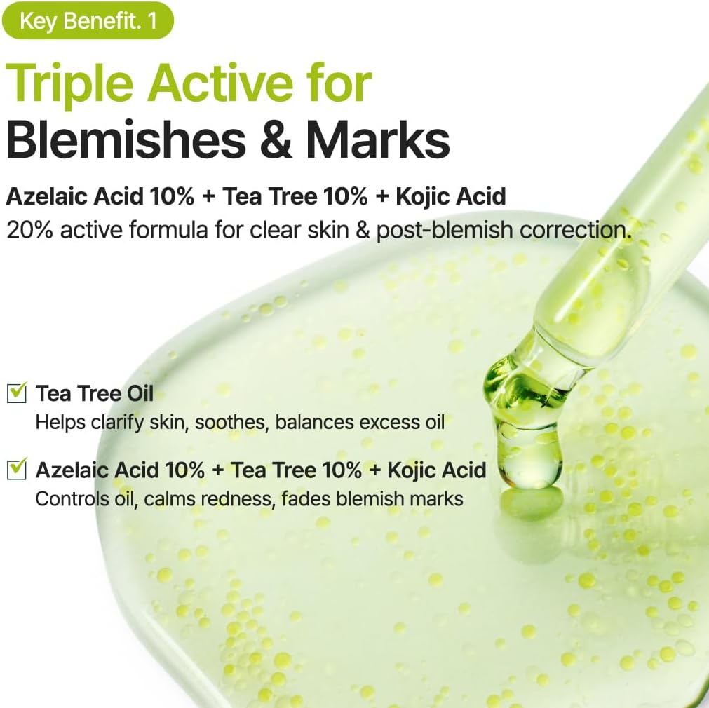 PURITO SEOUL Azelaic Acid 10 Kojic Tea Tree Serum 30ml