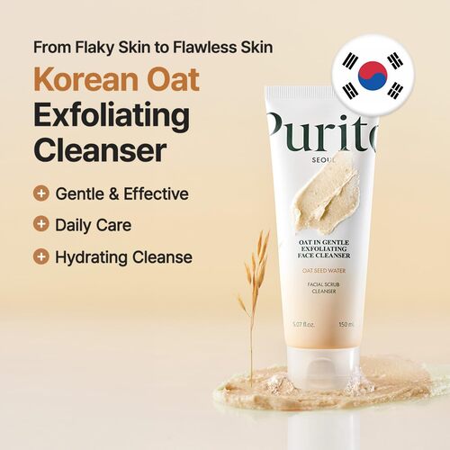 Purito Seoul Oat In Gentle Exfoliating Face Cleanser 150ml