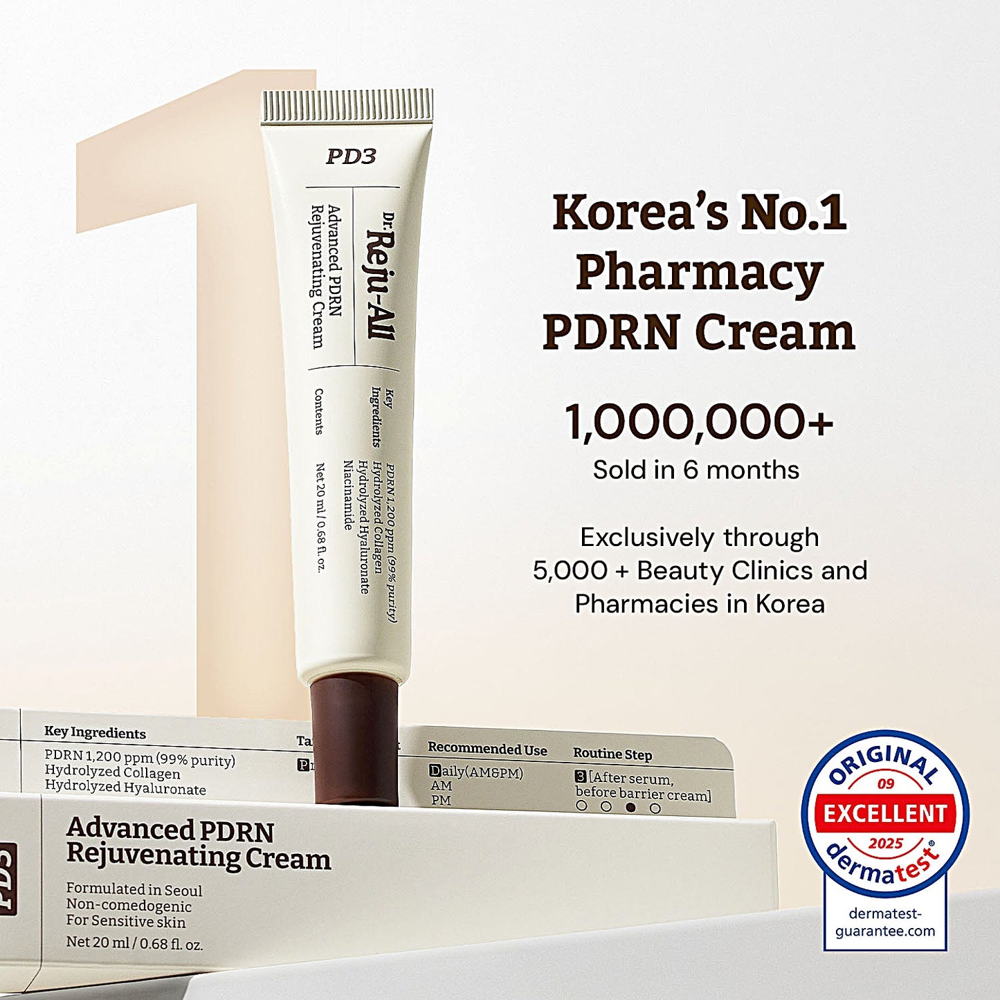 [RENEWED] Dr. Reju-All Advanced PDRN Rejuvenating Cream 20ml