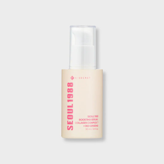 K-Secret Seoul 1988 Boosting Serum: Collagen Complex 7 + Red Ginseng 30ml