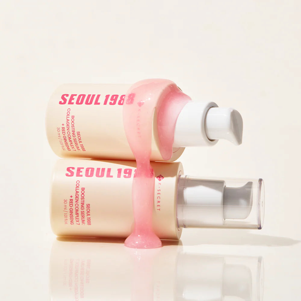 KSECRET Seoul 1988 Boosting Serum: Collagen Complex 7 + Red Ginseng 30ml