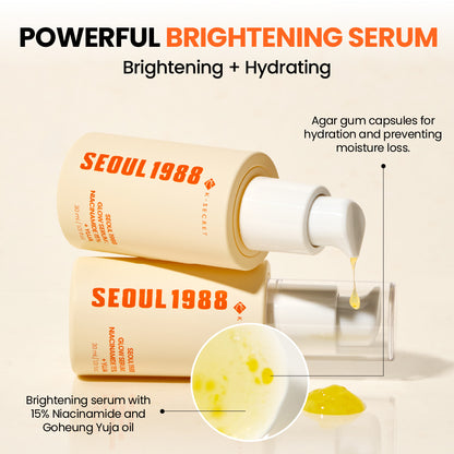KSECRET Seoul 1988 Glow Serum : Niacinamide 15% + Yuja 30ml