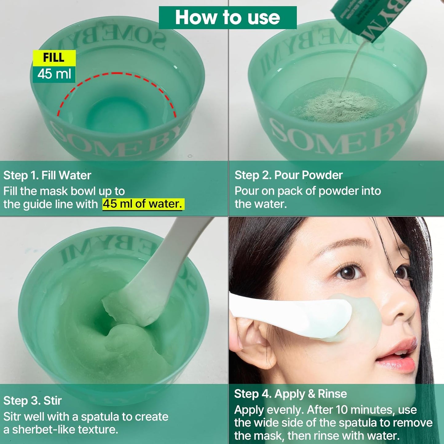 [NEW LAUNCH] SOME BY MI Spirulina PDRN Soothing Sherbet Mask (10 PCS)