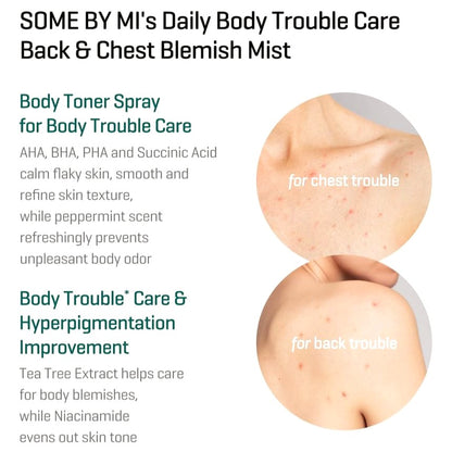 SOME BY MI AHA BHA PHA 30 Days Miracle Body Toner Mist 140ml
