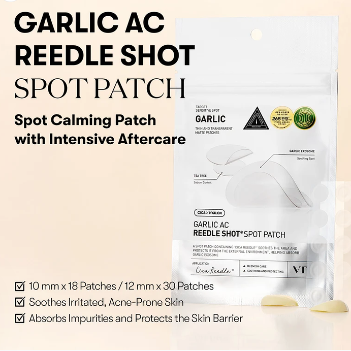 VT Cosmetics Garlic AC Reedle Shot Spot Patch 48ea