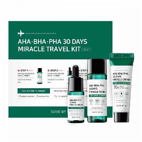 Some By Mi AHA.BHA.PHA 30 Days Miracle Travel Kit - 3pcs