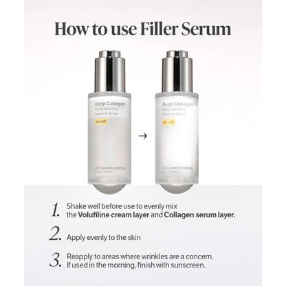 Sungboon Editor Deep Collagen Power Boosting Cream In Serum - 30ml
