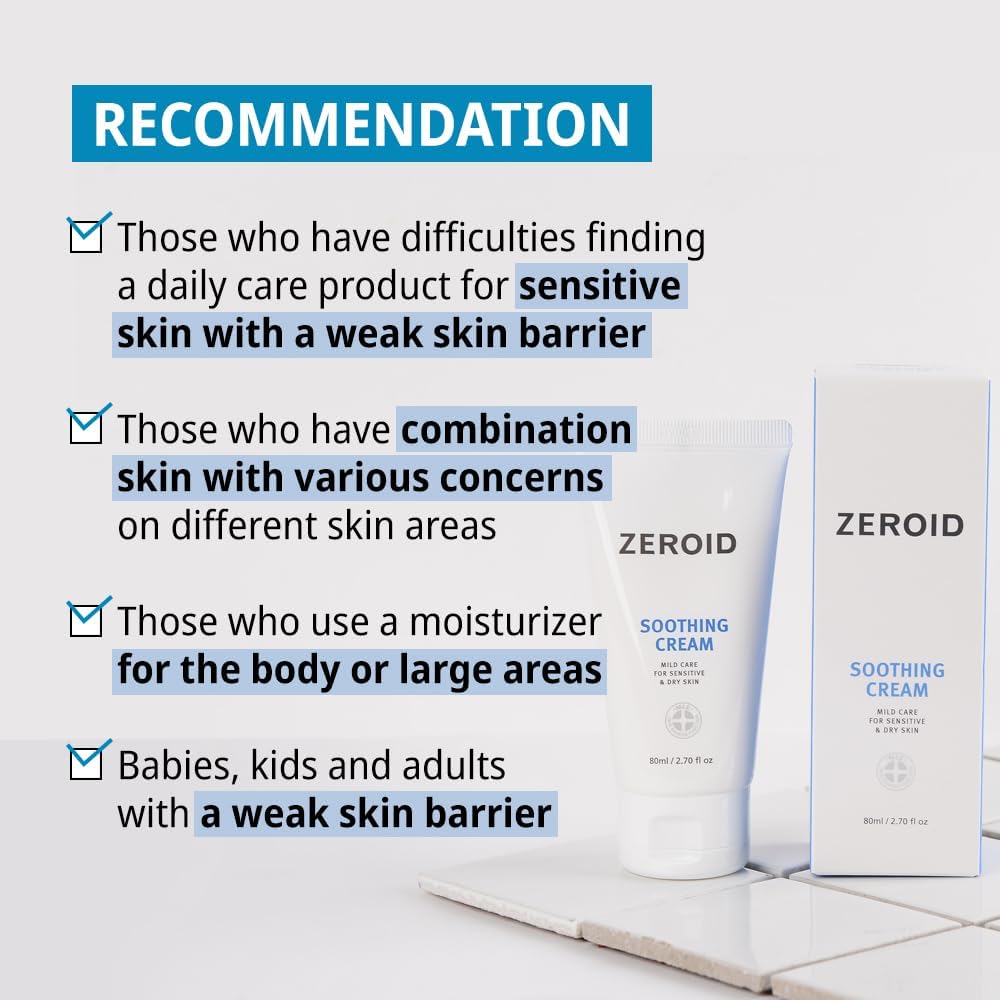 Zeroid Soothing Cream 80ml