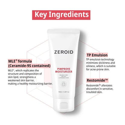 Zeroid Pimprove Moisturiser 100ml