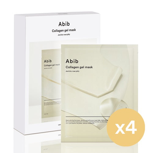 Abib Collagen Gel Mask Jericho Jelly Rose Box Set (35g x 4)