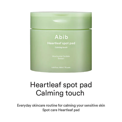 Abib Heartleaf Spot Pad Calming Touch - 80 pcs