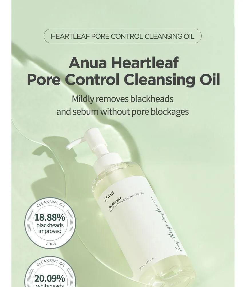 Anua Heartleaf Pore Control Cleansing Oil - 200ml