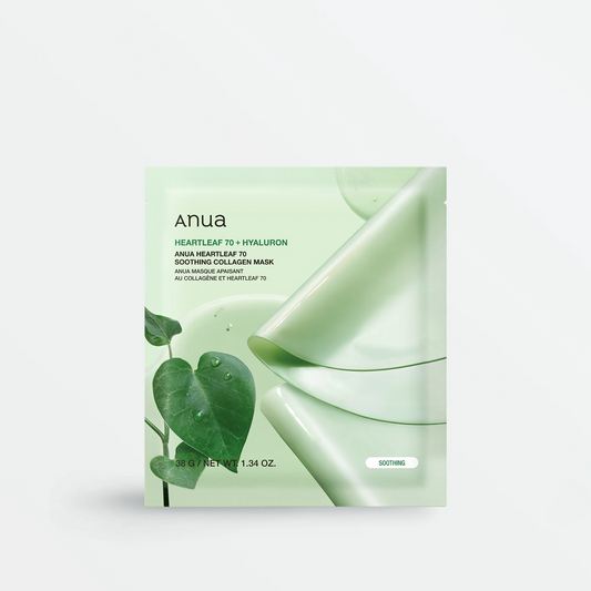 ANUA Heartleaf 70 Soothing Collagen Mask (1 pc)