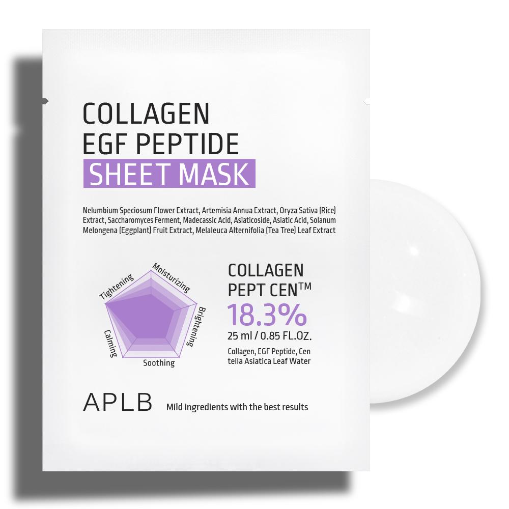 APLB Collagen EGF Peptide Sheet Mask 25ml - 1 pc