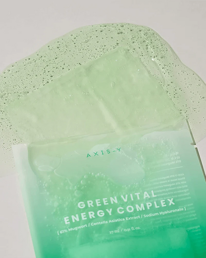 AXIS-Y Mugwort Green Vital Energy Complex Sheet Mask - 1pc