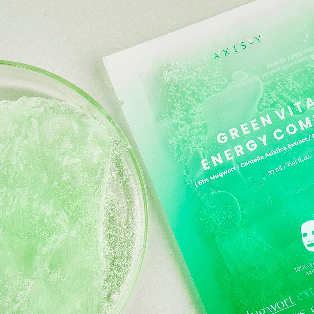 AXIS-Y Mugwort Green Vital Energy Complex Sheet Mask - 1pc