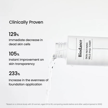 Biodance Skin Refining Mild PHA Toner - 150ml