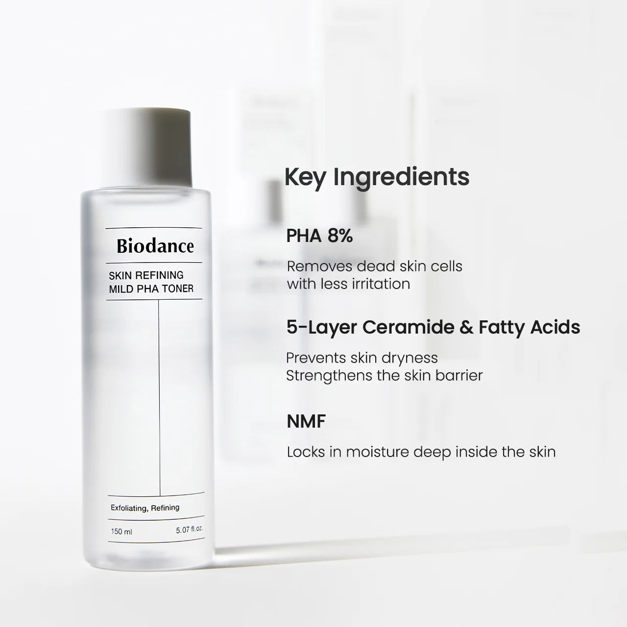 Biodance Skin Refining Mild PHA Toner - 150ml