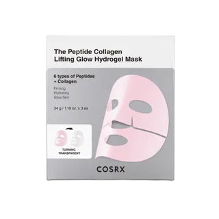 [NEW] COSRX The Peptide Collagen Lifting Glow Hydrogel Mask 1 pc